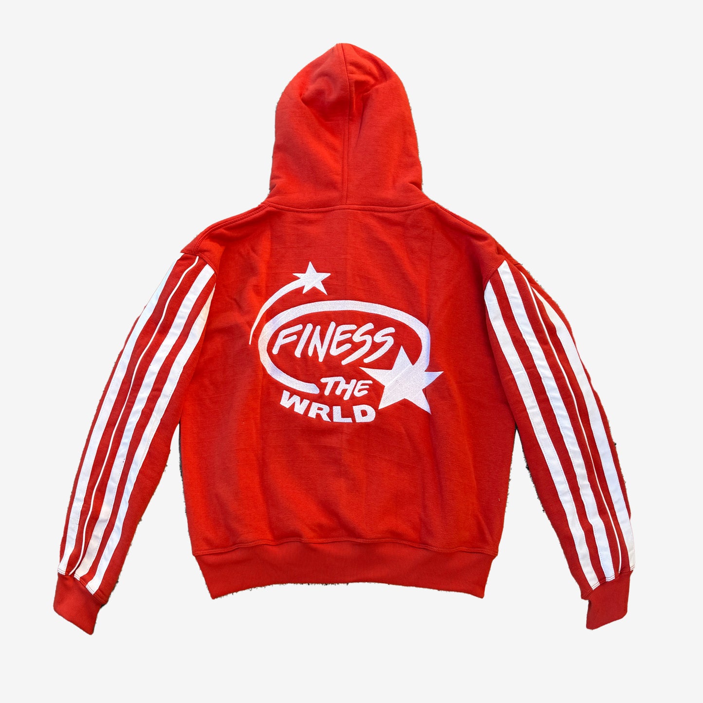 Red logo hoodie