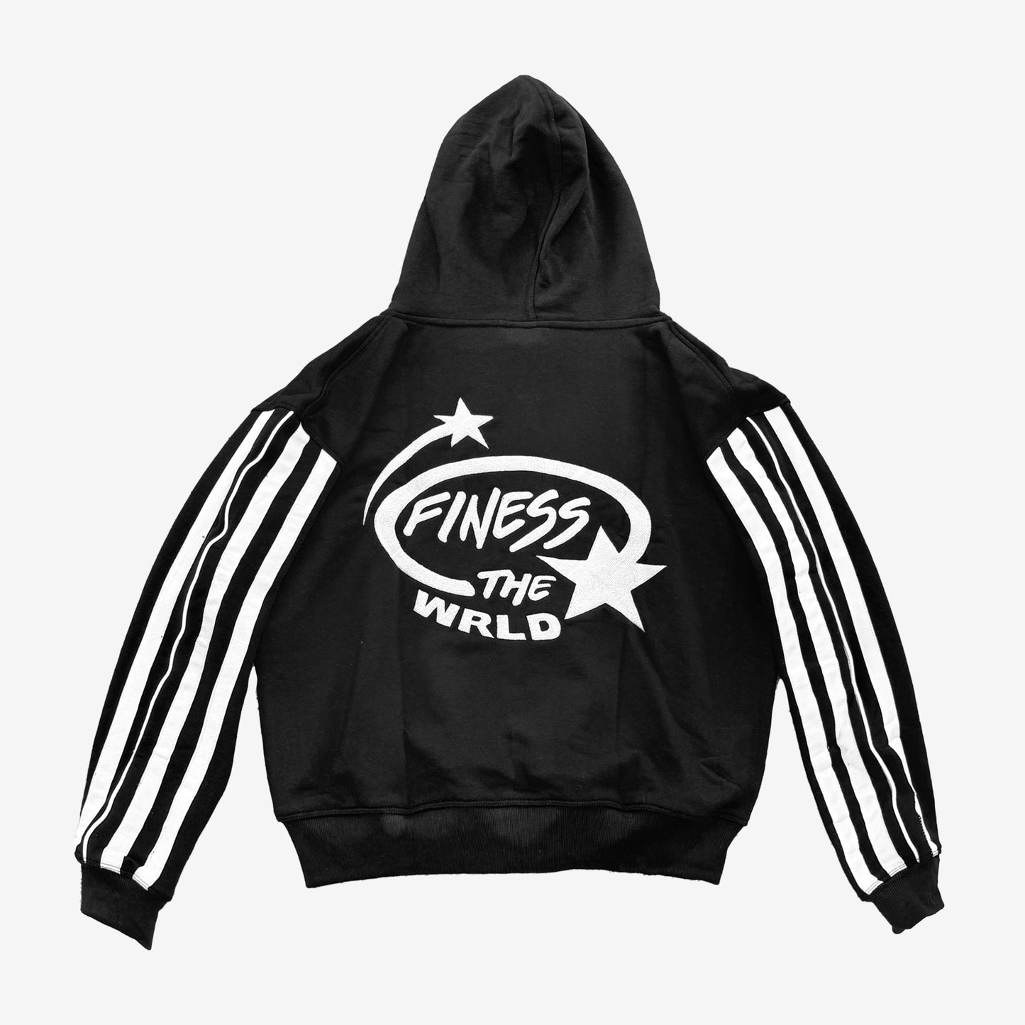 Black logo hoodie